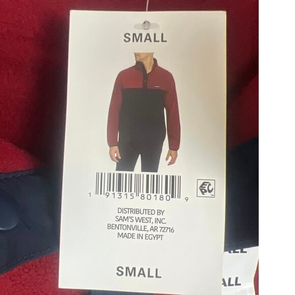 Lands End sweater men’s Small NWT pull over quarter snap super soft !!! - Picture 3 of 8